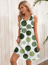 EMERY ROSE Casual Minimalist Round Neck Sleeveless Loose Fit Mini Dress For Women, Suitable For Summer